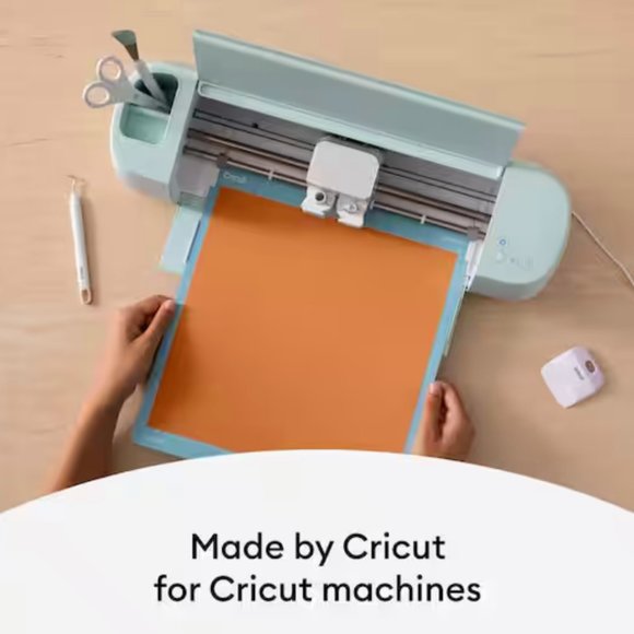 Cricut Permanent Glossy Vinyl - Orange - NWT - Picture 3 of 4